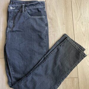 Women's prAna Black Faded Skinny Jeans Size 18W Women's Plus